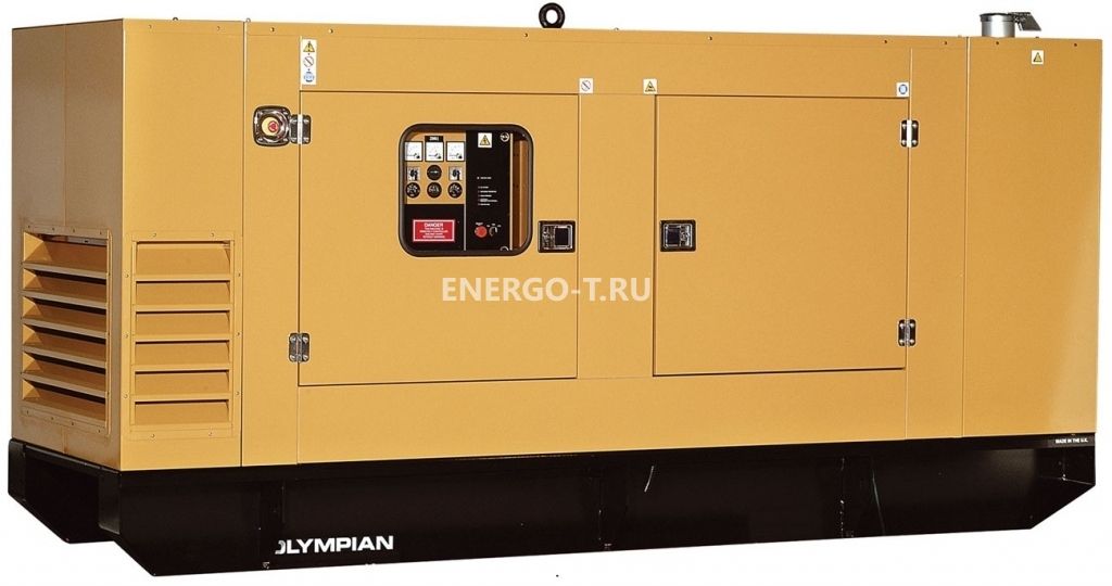 Дизельный генератор Caterpillar GEP165 в кожухе