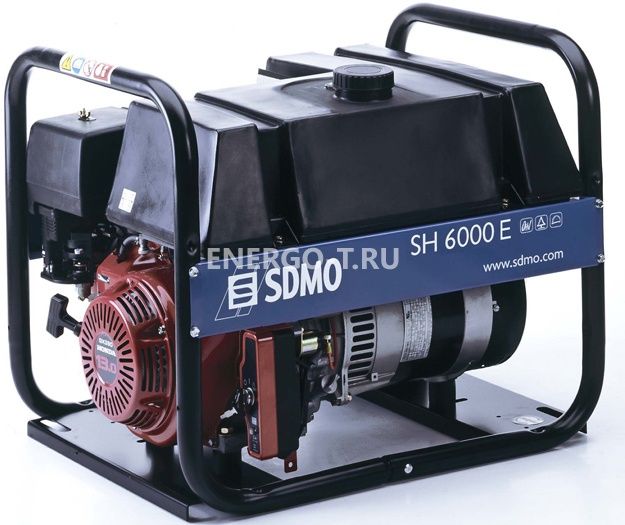 Бензиновый генератор SDMO SH 6000E