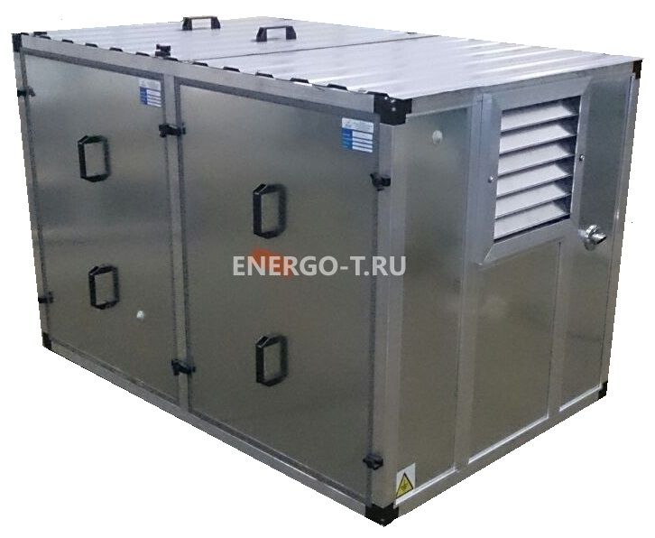 Бензиновый генератор SDMO TECHNIC 15000 TE в контейнере с АВР