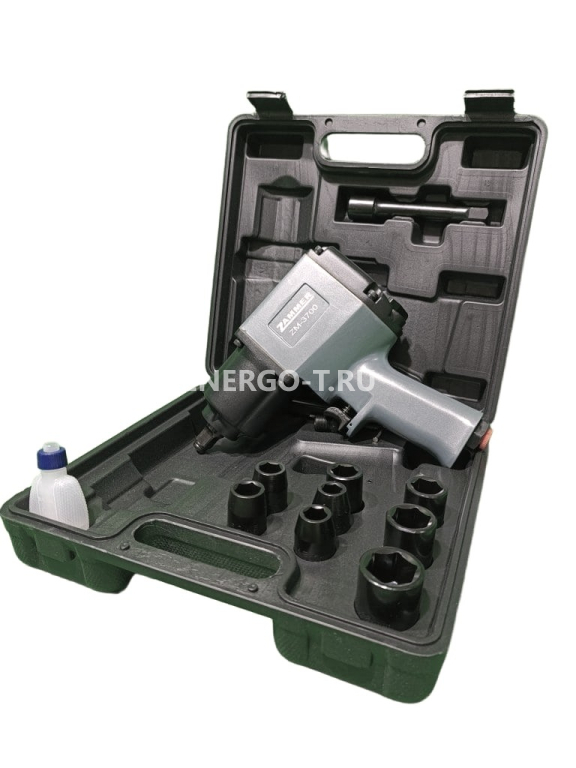 Пневмогайковерт Zammer ZM-3700 в кейсе