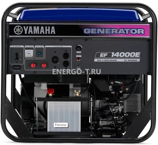 Бензиновый генератор YAMAHA EF 14000 E с АВР