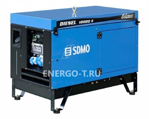 Дизельный генератор SDMO DIESEL 10000 E SILENCE AVR