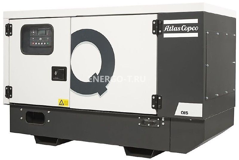 Дизельный генератор Atlas Copco QIS 10 в кожухе с АВР