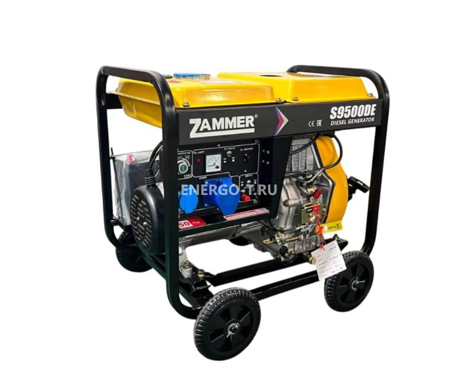 Дизельный генератор ZAMMER ECO S9500DE