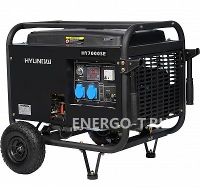 Бензиновый генератор Hyundai HY 7000SE с АВР
